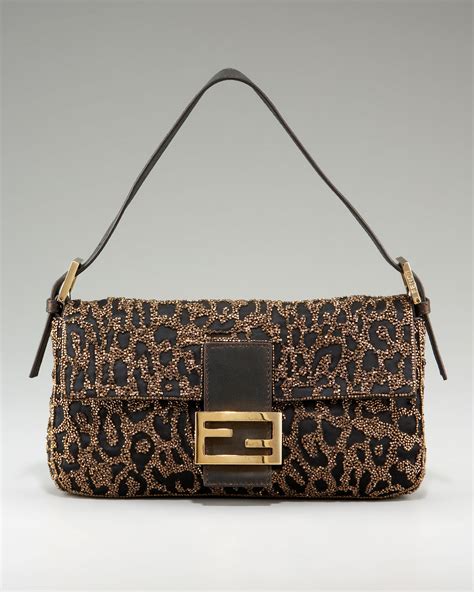 borsa fendi embroideries|fendi baguette fabric.